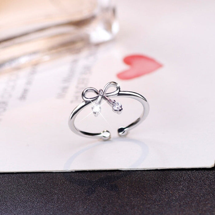 Wholesale diamond inlaid opening adjustable index finger MOQ≥10JDC-RS-NS012 Rings 尼森 Wholesale Jewelry JoyasDeChina Joyas De China