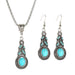 Wholesale diamond inlaid Zircon Necklace JDC-NE-Yiz005 necklaces 艺真 02K 2599 Wholesale Jewelry JoyasDeChina Joyas De China