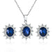 Wholesale diamond inlaid Zircon Necklace JDC-NE-Yiz005 necklaces 艺真 Wholesale Jewelry JoyasDeChina Joyas De China