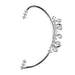 Wholesale diamond-set pearl alloy earhook JDC-ES-ChiH001 Earrings 池豪 Wholesale Jewelry JoyasDeChina Joyas De China