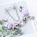 Wholesale DIY Alloy Silver Plated Rhinestone Bracelet (F) JDC-BT-XingL043 Bracelet 星銮 Wholesale Jewelry JoyasDeChina Joyas De China