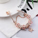 Wholesale DIY Beaded Butterfly Plating Alloy Bracelet (F) JDC-BT-XingL062 Bracelet 星銮 Wholesale Jewelry JoyasDeChina Joyas De China