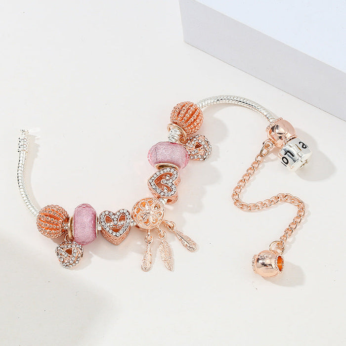 Wholesale DIY Beaded Dream Catcher Alloy Bracelet JDC-BT-XingL003 Bracelet 星銮 Wholesale Jewelry JoyasDeChina Joyas De China