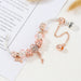 Wholesale DIY Beaded Love Key Alloy Bracelet JDC-BT-XingL005 Bracelet 星銮 Wholesale Jewelry JoyasDeChina Joyas De China