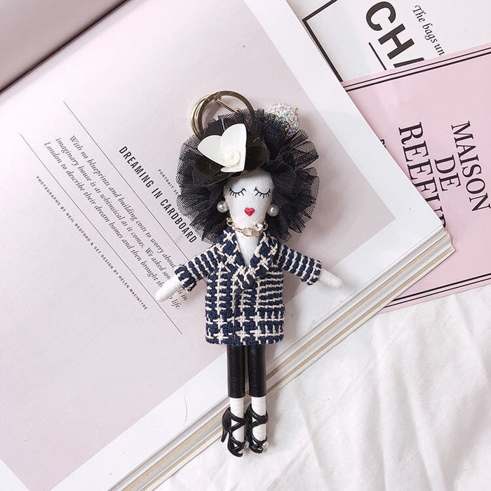 Wholesale Doll Cotton Keychain JDC-KC-LX043 Keychains 恋希 XXLS Wholesale Jewelry JoyasDeChina Joyas De China