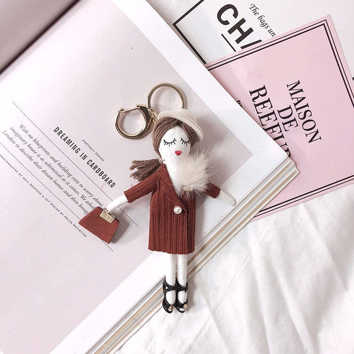 Wholesale Doll Cotton Keychain JDC-KC-LX043 Keychains 恋希 YOTON Wholesale Jewelry JoyasDeChina Joyas De China