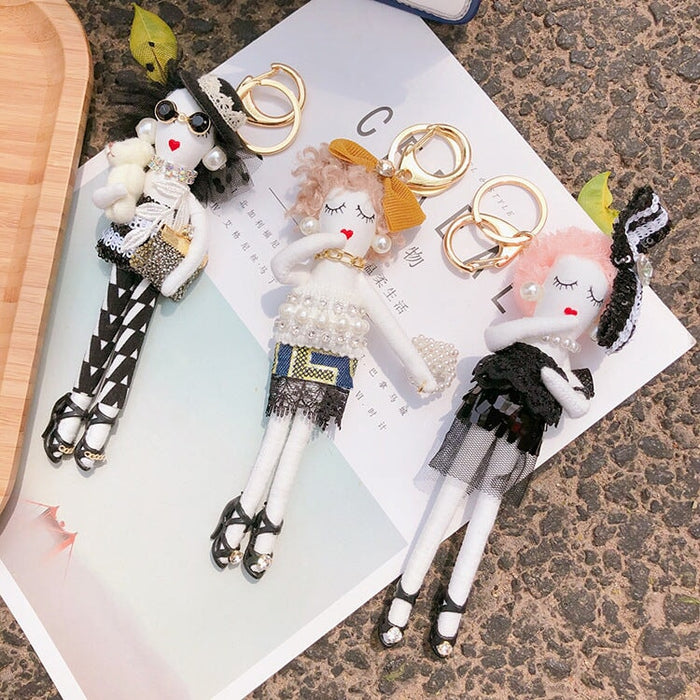 Wholesale Doll Cotton Keychain JDC-KC-LX044 Keychains 恋希 Wholesale Jewelry JoyasDeChina Joyas De China