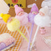 Wholesale doll hairball neutral pen JDC-BP-Yizhou003 Ballpoint Pen 义周 Random delivery 0.5mm Wholesale Jewelry JoyasDeChina Joyas De China