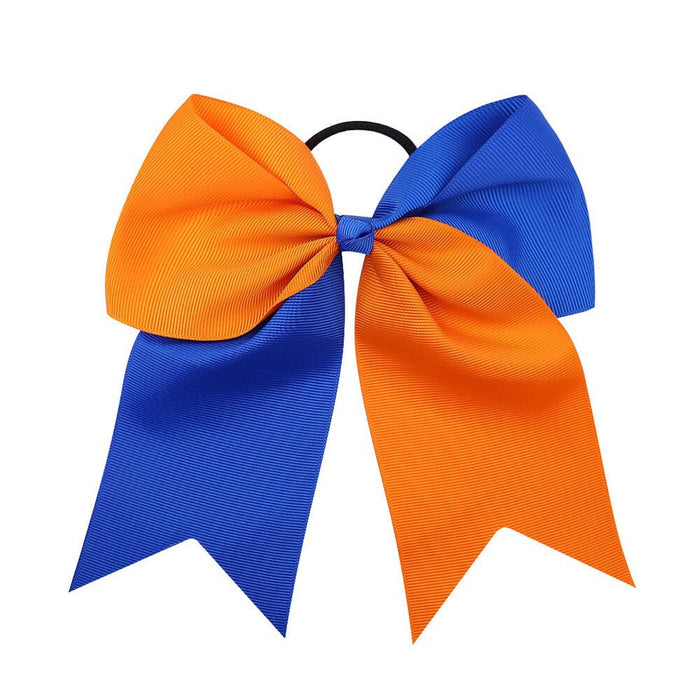 Wholesale double color dovetail bow children hair band JDC-HS-YL060 Hair Scrunchies 雅伦 2 Wholesale Jewelry JoyasDeChina Joyas De China