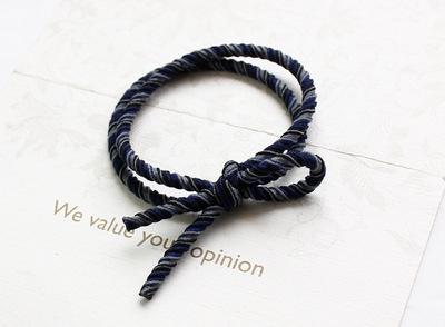 Bulk Jewelry Wholesale double fabric knot high elastic Hair Scrunchies JDC-HS-K064 Wholesale factory from China YIWU China