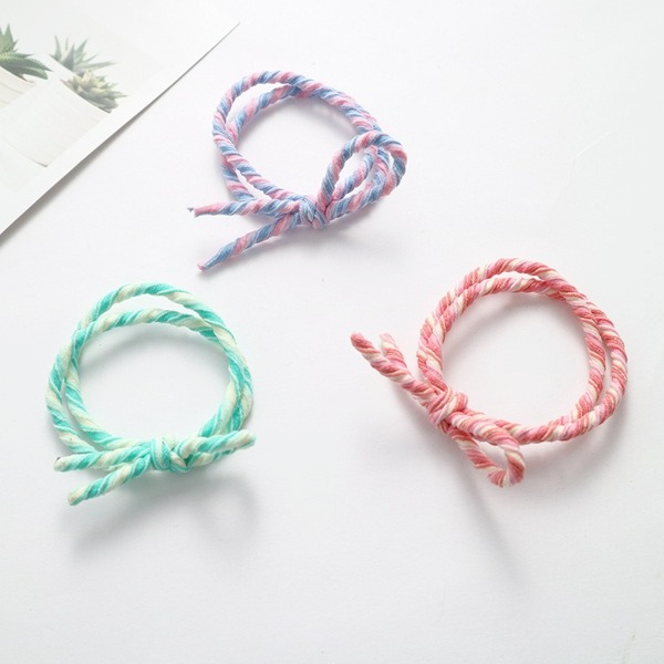 Bulk Jewelry Wholesale double fabric knot high elastic Hair Scrunchies JDC-HS-K064 Wholesale factory from China YIWU China