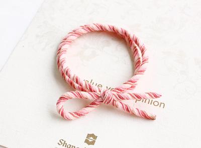 Bulk Jewelry Wholesale double fabric knot high elastic Hair Scrunchies JDC-HS-K064 Wholesale factory from China YIWU China