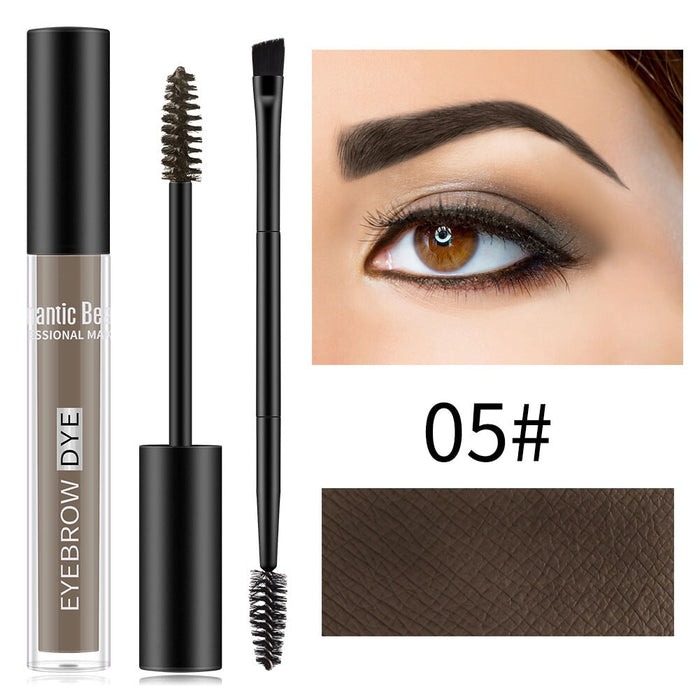 Wholesale double head brow brush long-lasting shaping waterproof sweatproof dye eyebrow balm JDC-MA-JunC001 Mascara 君灿 Wholesale Jewelry JoyasDeChina Joyas De China