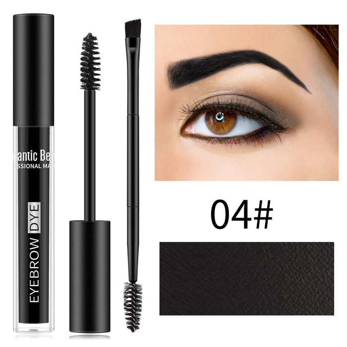 Wholesale double head brow brush long-lasting shaping waterproof sweatproof dye eyebrow balm JDC-MA-JunC001 Mascara 君灿 Wholesale Jewelry JoyasDeChina Joyas De China