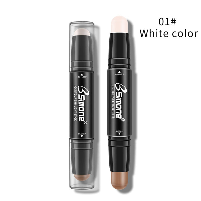 Wholesale double head high gloss concealer contour stick JDC-CP-JunC002 Contouring powder 君灿 01 Wholesale Jewelry JoyasDeChina Joyas De China