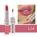 Wholesale double head non-stick cup matte matte lip gloss light bean paste non-fading dipped cup lipstick JDC-MK-XuQ001 lipstick 徐芹 Wholesale Jewelry JoyasDeChina Joyas De China