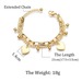 Bulk Jewelry Wholesale double love chain bracelet  JDC-ST-L014 Wholesale factory from China YIWU China