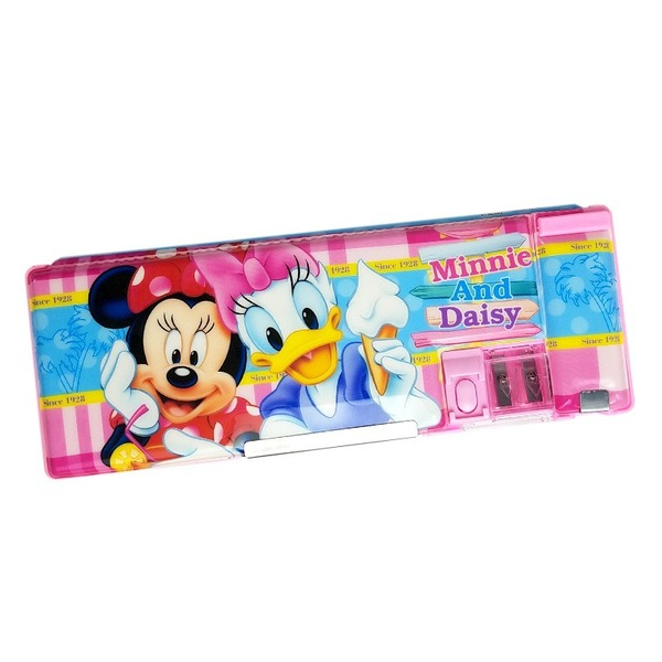 Wholesale Double Sided Multifunctional Children Plastic Magnetic Pencil Case Random One (F) JDC-PB-Leh005 Pencil Bags 乐豪 Wholesale Jewelry JoyasDeChina Joyas De China