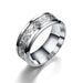 Wholesale dragon pattern stainless steel ring JDC-RS-ts094 Rings 腾穗 gray No. 6 Wholesale Jewelry JoyasDeChina Joyas De China