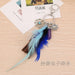 Wholesale dreamcatcher pendant feather opal tassel keychain JDC-KC-QiaW002 Keychains 恰薇 4 ok Wholesale Jewelry JoyasDeChina Joyas De China