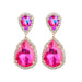 Wholesale Drop Shape Alloy Color Rhinestone Earrings JDC-ES-JL941 Earrings 氿乐 Wholesale Jewelry JoyasDeChina Joyas De China