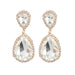 Wholesale Drop Shape Alloy Color Rhinestone Earrings JDC-ES-JL941 Earrings 氿乐 white Wholesale Jewelry JoyasDeChina Joyas De China