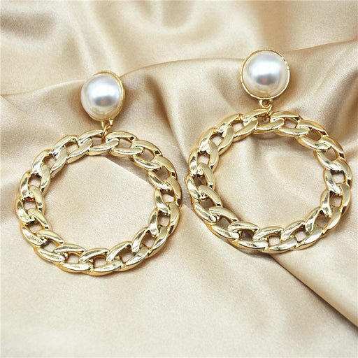 Bulk Jewelry Wholesale earring alloy fashion pearl earrings JDC-ES-xc091 Wholesale factory from China YIWU China