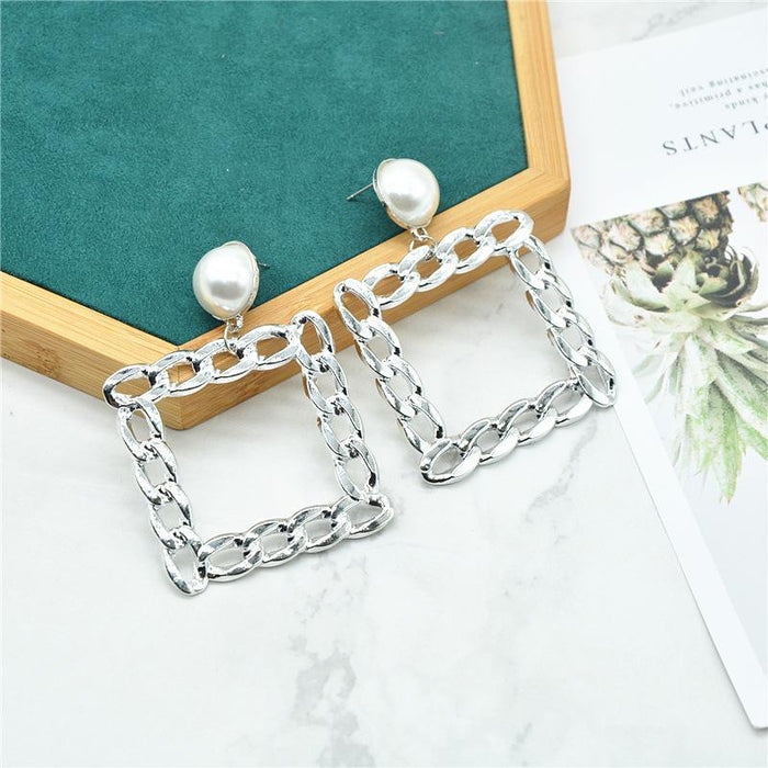 Wholesale earring alloy fashion pearl earrings JDC-ES-xc091 Earrings JoyasDeChina E192 gold Wholesale Jewelry JoyasDeChina Joyas De China