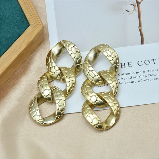 Bulk Jewelry Wholesale Earrings geometric Chain Earrings CCB acrylicJDC-ES-xc100 Wholesale factory from China YIWU China