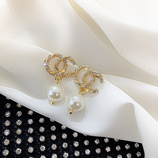 Bulk Jewelry Wholesale earrings S925 silver needle-encrusted diamond pearlsJDC-ES-xc130 Wholesale factory from China YIWU China