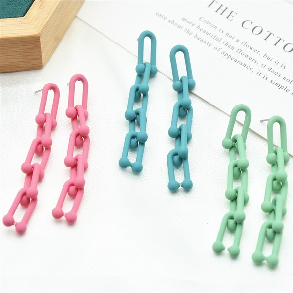 Bulk Jewelry Wholesale earrings S925 silver needle French matte blue JDC-ES-xc030 Wholesale factory from China YIWU China