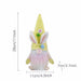 Wholesale Easter Rainbow Bunny Cloth Faceless Doll Ornament JDC-OS-QuY004 Ornaments 趣颖 Wholesale Jewelry JoyasDeChina Joyas De China