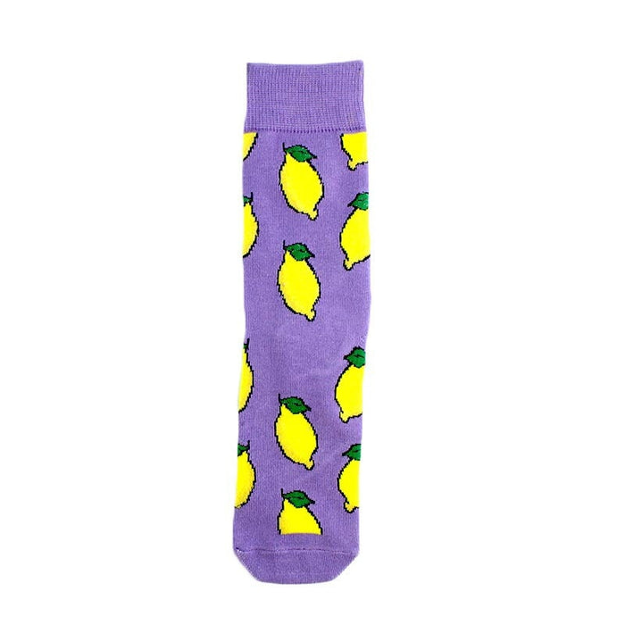 Wholesale Egg Cookies Avocado Unisex Cotton Socks JDC-SK-KaF057 Sock 咖范 8 one size Wholesale Jewelry JoyasDeChina Joyas De China