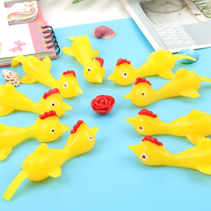Wholesale Ejection Chick TPR Plastic Fun Fidgets Toy JDC-FT-ZhenH008 fidgets toy 臻豪 Wholesale Jewelry JoyasDeChina Joyas De China