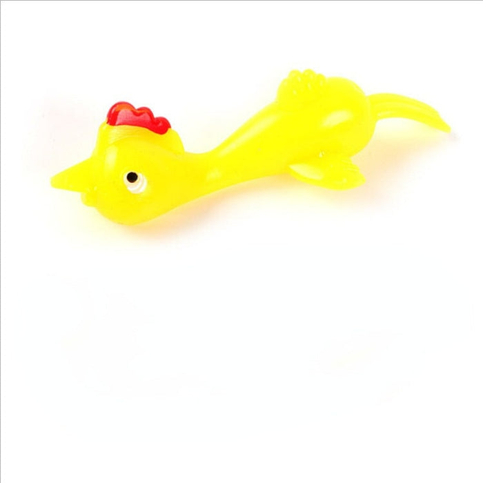 Wholesale Ejection Chick TPR Plastic Fun Fidgets Toy JDC-FT-ZhenH008 fidgets toy 臻豪 one 8x3.5cm Wholesale Jewelry JoyasDeChina Joyas De China