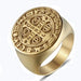 Wholesale Electroplated Alloy Rings JDC-RS-WN098 Rings 薇妮 AJZ1315 NO.8 Wholesale Jewelry JoyasDeChina Joyas De China