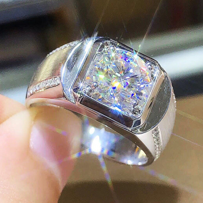 Wholesale Electroplated Metal Zircon Rings JDC-RS-WN094 Rings 薇妮 AJZ1551 NO.5 Wholesale Jewelry JoyasDeChina Joyas De China