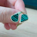 Wholesale emerald geometric alloy rings JDC-RS-WN004 Rings 薇妮 Wholesale Jewelry JoyasDeChina Joyas De China