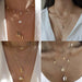 Wholesale ethnic style alloy shell multilayer Necklaces JDC-NE-C238 necklaces 陌茗 Wholesale Jewelry JoyasDeChina Joyas De China