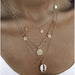 Wholesale ethnic style alloy shell multilayer Necklaces JDC-NE-C238 necklaces 陌茗 8708 Wholesale Jewelry JoyasDeChina Joyas De China