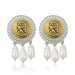 Wholesale ethnic style vintage pearl earrings JDC-ES-ManY013 Earrings 满溢 Wholesale Jewelry JoyasDeChina Joyas De China