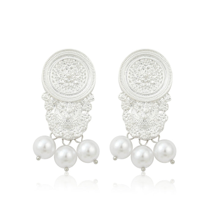 Wholesale ethnic style vintage pearl earrings JDC-ES-ManY013 Earrings 满溢 6 Wholesale Jewelry JoyasDeChina Joyas De China