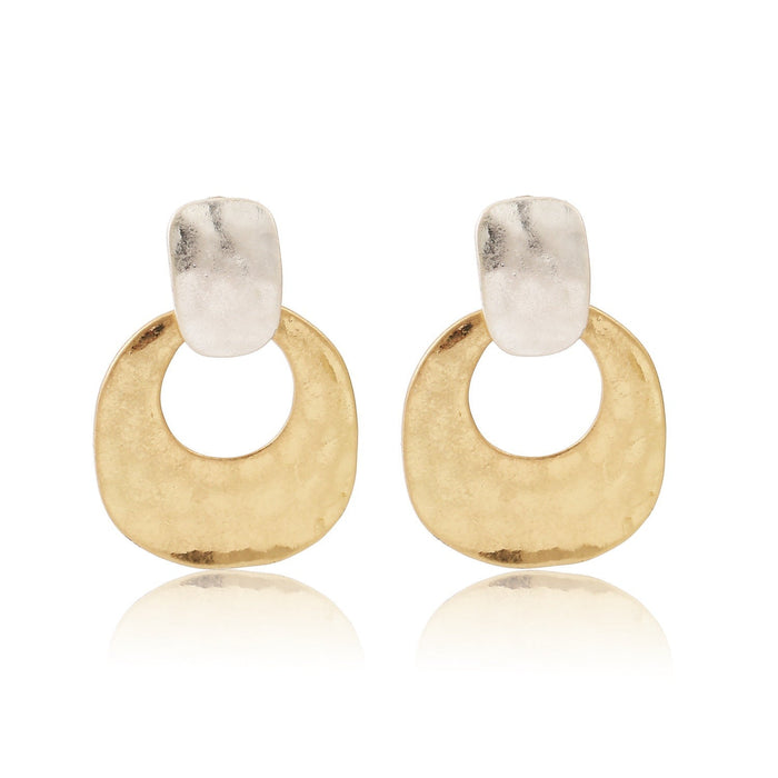 Wholesale ethnic style vintage pearl earrings JDC-ES-ManY013 Earrings 满溢 Wholesale Jewelry JoyasDeChina Joyas De China