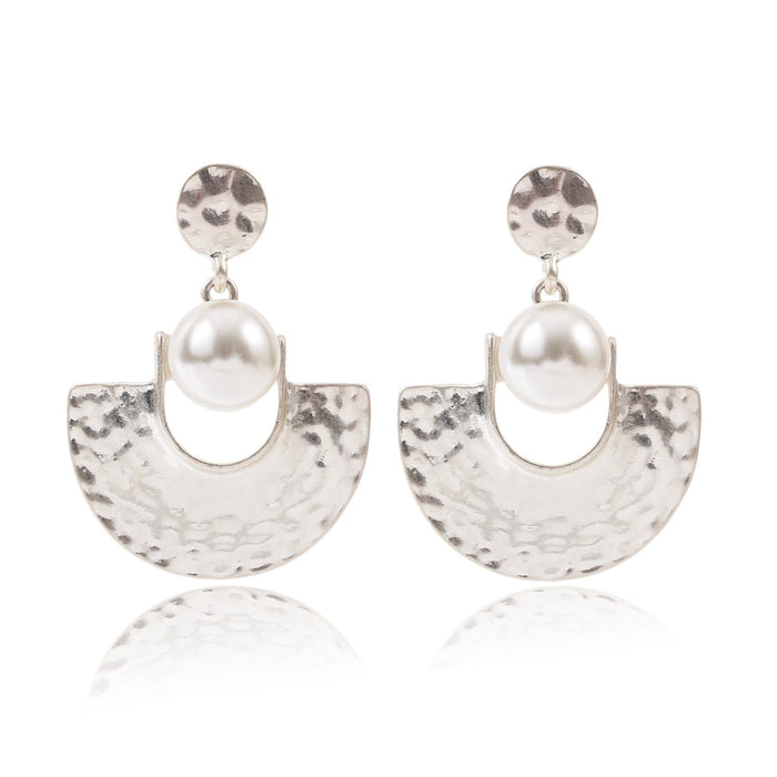 Wholesale ethnic style vintage pearl earrings JDC-ES-ManY013 Earrings 满溢 Wholesale Jewelry JoyasDeChina Joyas De China