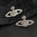 Wholesale European Saturn Diamond Earrings JDC-ES-FanD001 Earrings 繁鼎 Wholesale Jewelry JoyasDeChina Joyas De China