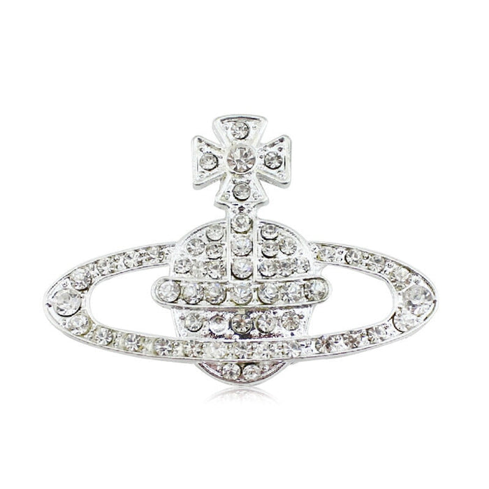 Wholesale European Saturn Diamond Earrings JDC-ES-FanD001 Earrings 繁鼎 Wholesale Jewelry JoyasDeChina Joyas De China