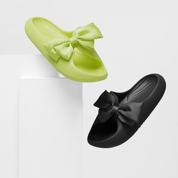 Wholesale EVA Anti-Slip Solid Color Butterfly Slippers JDC-SP-YouP001 Slippers 攸朴 Wholesale Jewelry JoyasDeChina Joyas De China
