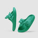 Wholesale EVA Anti-Slip Solid Color Butterfly Slippers JDC-SP-YouP001 Slippers 攸朴 green 37-38 yards Wholesale Jewelry JoyasDeChina Joyas De China