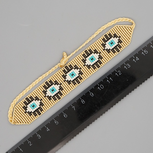 Bulk Jewelry Wholesale Evil eye Miyuki rice bead bracelet JDC-gbh126 Wholesale factory from China YIWU China