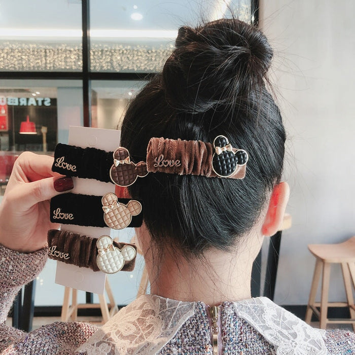 Wholesale Fabric Alloy Hair Clips （F）JDC-HC-GSXP009 Hair Clips 宏鑫 Wholesale Jewelry JoyasDeChina Joyas De China